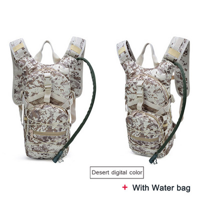 Könnyű taktikai hátizsák víztáska teve túlélő hátizsák túrázás hidratálás katonai táska hátizsák kemping kerékpár napozótáska