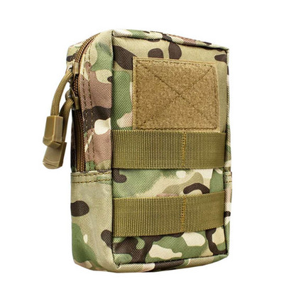 Външна военна тактическа чанта Molle Спортна чанта за кръста EDC Molle Tool Zipper Waist Pack Аксесоар Издръжлива чанта за колан