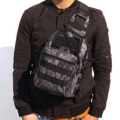 Sportovi na otvorenom Vojna torba za prsa Penjanje Ruksak za planinarenje Sling Torba za rame Taktičko planinarenje Kampiranje Lov Ribolov Dnevni ruksak