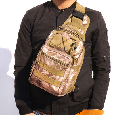 Sportovi na otvorenom Vojna torba za prsa Penjanje Ruksak za planinarenje Sling Torba za rame Taktičko planinarenje Kampiranje Lov Ribolov Dnevni ruksak