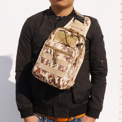 Sportovi na otvorenom Vojna torba za prsa Penjanje Ruksak za planinarenje Sling Torba za rame Taktičko planinarenje Kampiranje Lov Ribolov Dnevni ruksak