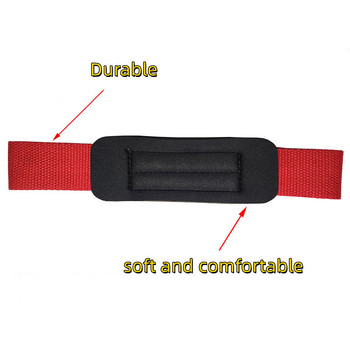 1 Pair Gym Lifting Straps Barbell Deadlift Booster Belt Fitness Αντιολισθητικό Χέρι Περιτυλίγει Ιμάντες Καρπού Fitness Training Βοηθητική ζώνη