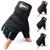 Rukavice za fitness crossfit trening rukavice za teretanu s pola prsta Neklizajuće prozračne rukavice za produženu potporu za zglobove Bodybuilding rukavice