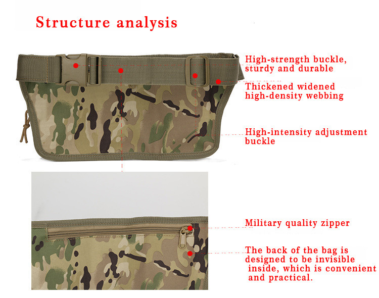 Taktikaline meeste vöökott Matka vöökott Välisarmee sõjavägi jahindus spordikotid ronimine telkimine armee fännide taktikaline pakett