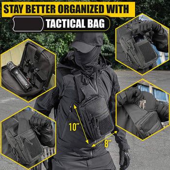 Τσάντα Tactical Gun Military Shoulder Strap Bag Θήκη κυνηγιού όπλου Θήκη θήκης πιστολιού για Handgun Airsoft Ρυθμιζόμενο πακέτο