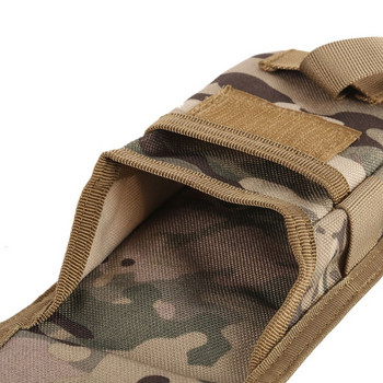 Тактически калъф Molle Pouch Cover 600D чанта за мобилен телефон Военна тактическа чанта за колан с камуфлаж Чанта за мобилен телефон Чанта за бягане на открито