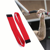 1 paar Fitnessi tõsterihmad raskust tõstev randmekäepideme tugevdav rihm Jõusaal Crossfit Deadliftid toetavad jõutreeningu jõutõmbeid