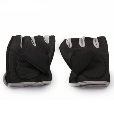 Multicolore Femei Bărbați Fitness Exercițiu Antrenament Fitness Sală Sport Mănuși cu jumătate de deget Sală de antrenament Mănuși de drumeție
