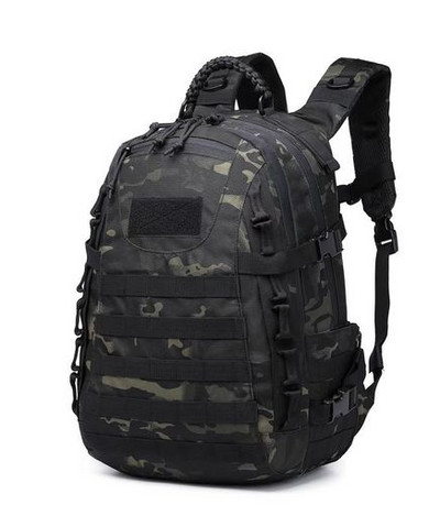 Rucsac de camping, 35L, impermeabil, Trekking, Pescuit, Vânătoare Geantă Militară Tactică Armată Molle Rucsac pentru alpinism Genți în aer liber mochila