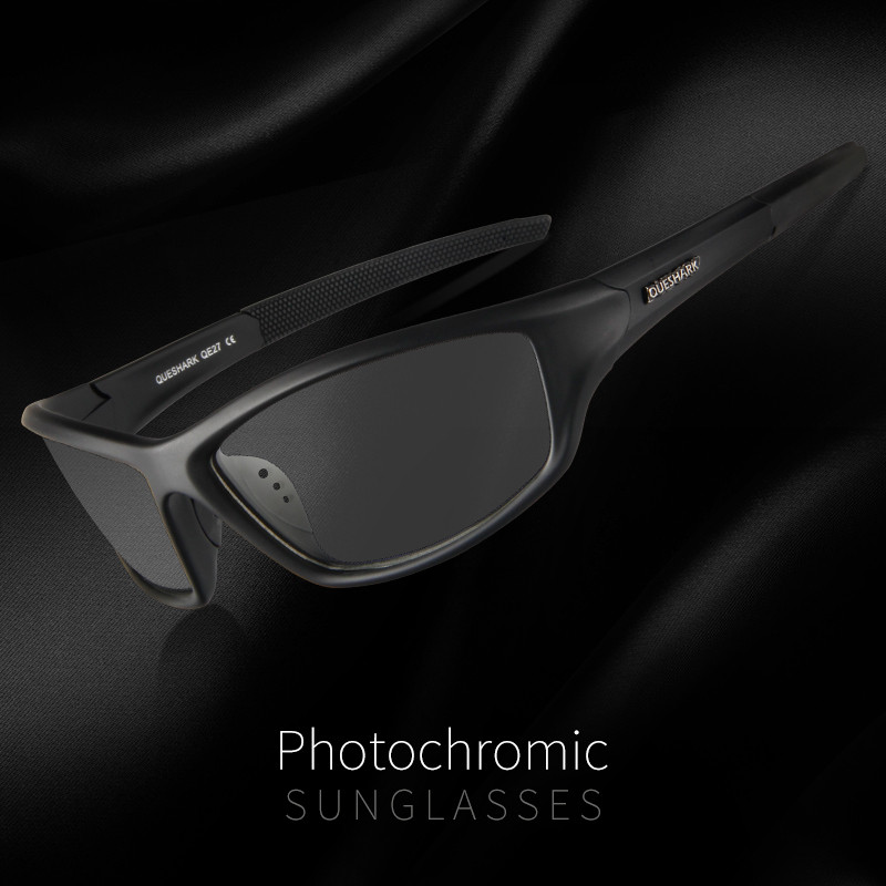 Queshark Photochromic Γυαλιά Πεζοπορίας Γυαλιά Ψαρέματος Αναρρίχησης Αθλητισμός εξωτερικού χώρου MTB Ποδήλατο Γυαλιά ηλίου Γυαλιά Αγωνιστικά Γυαλιά