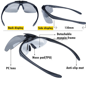 Army Tactical Glasses Flip-up Lens Frame Military Airsoft Hunting Shooting Protective Glasses Πεζοπορία Ποδηλασία Αθλητικά γυαλιά ηλίου