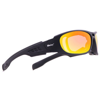 Daisy C6 поляризирани тактически очила Daisy Военни очила Армейски слънчеви очила Мъжки стрелба Очила за лов и туризъм X7 очила UV400