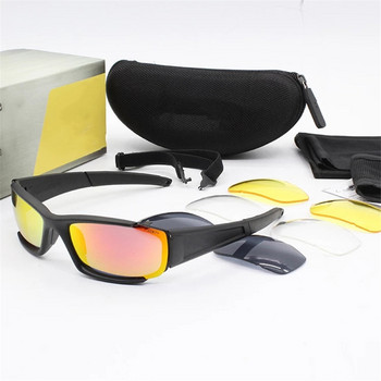 Езда Алпинизъм Поляризирани лещи Военни Бронеустойчиви очила Външни Тактически очила Стрелба Cs Защитни очила