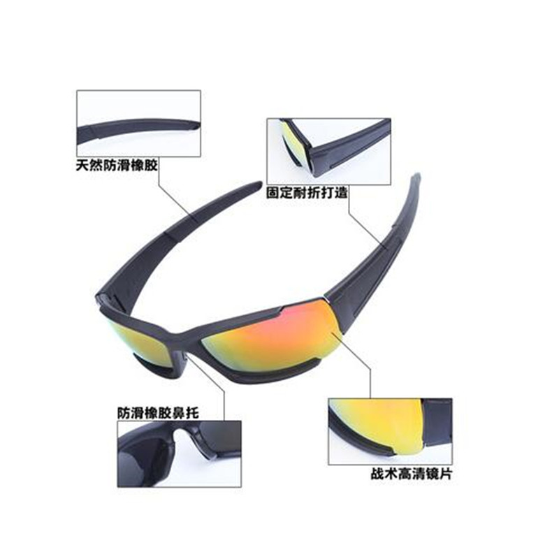 Ratsutamine alpinismi polariseeritud läätsed sõjaväe kuulikindlad prillid välistingimustes kasutatavad taktikalised kaitseprillid tulistamiseks Cs kaitseprillid