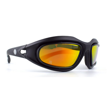Γυαλιά ηλίου C5 Tactical Polarized Γυαλιά σκοποβολής Airsoft Ανδρικά γυαλιά κυνηγιού εξωτερικού χώρου 4 φακών Κιτ πεζοπορίας Γυαλιά ποδηλασίας
