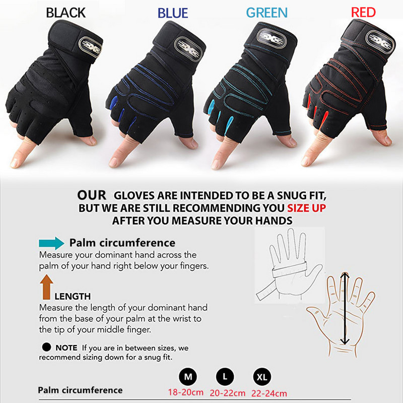 Αναπνεύσιμα γάντια γυμναστικής χωρίς δάχτυλα Γάντια γυμναστικής άρσης βαρών Γυμναστήριο Σώμα Εκπαίδευση Αθλητική Άσκηση Ποδηλασία Αθλητισμός