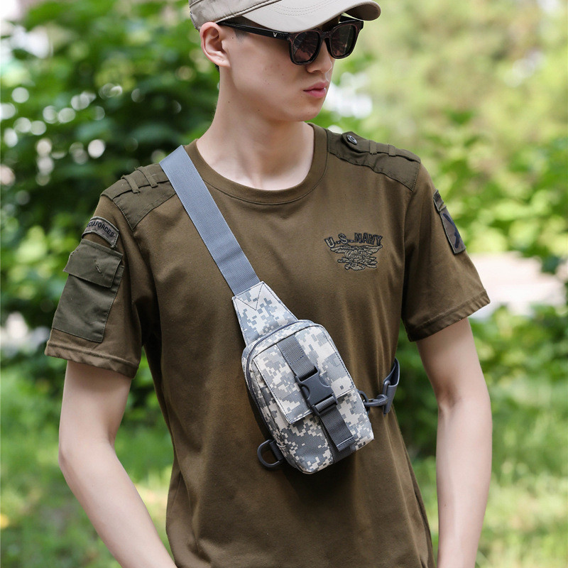 Taktička torba za prsa Vojni paket za planinarenje EDC Sportska torba Torba za rame Torba za preko ramena Torbica za juriš za planinarenje Biciklizam Kampiranje