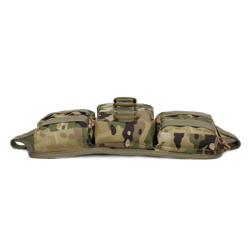 Utility Tactical Men Waist Fanny Bag Pack Θήκη Edc Military Camping Πεζοπορία Αναρρίχηση Hip Bum Belt Bag Outdoor Molle Waist Bag