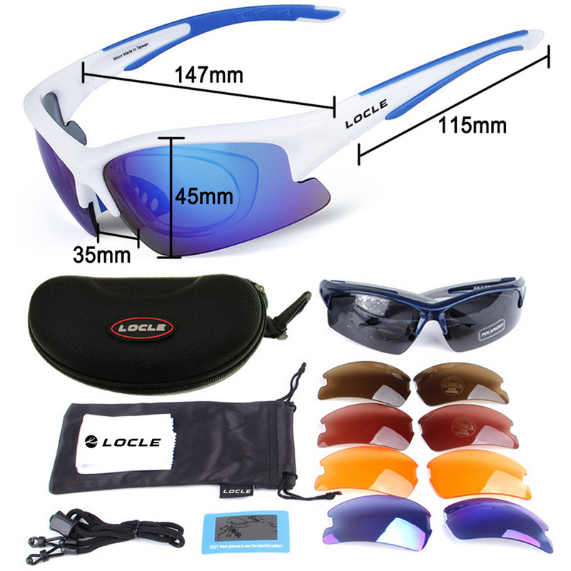 LOCLE UV400 Γυαλιά Πεζοπορίας Polarized Γυαλιά ηλίου Ανδρικά γυαλιά σκοποβολής Τακτικής σκοποβολής Ψάρεμα Αναρρίχηση Αθλητικά γυαλιά ποδηλασίας Γυαλιά ηλίου