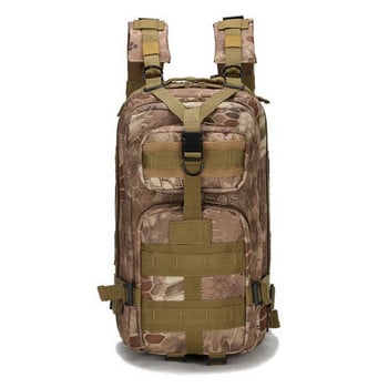 25L Tactical Backpack 3P Combat Army υπαίθρια αθλητική τσάντα Σακίδιο πλάτης Γυναικείες άντρες Κάμπινγκ Πεζοπορία Αναρρίχηση Τσάντες Molle