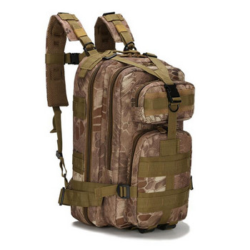 25L Tactical Backpack 3P Combat Army υπαίθρια αθλητική τσάντα Σακίδιο πλάτης Γυναικείες άντρες Κάμπινγκ Πεζοπορία Αναρρίχηση Τσάντες Molle