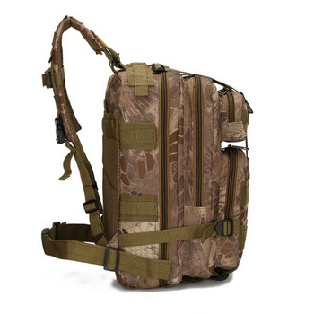 25L Tactical Backpack 3P Combat Army υπαίθρια αθλητική τσάντα Σακίδιο πλάτης Γυναικείες άντρες Κάμπινγκ Πεζοπορία Αναρρίχηση Τσάντες Molle