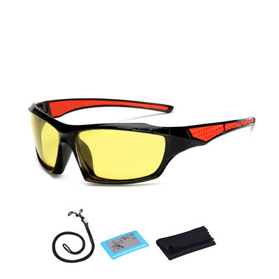 Polariseeritud UV400 Öönägemine Spordiprillid Kvaliteetsed Jalgrattasõit Ratsutamine Jooksmine Sõit Päikeseprillid Jahindus Matkamine Matkaprillid