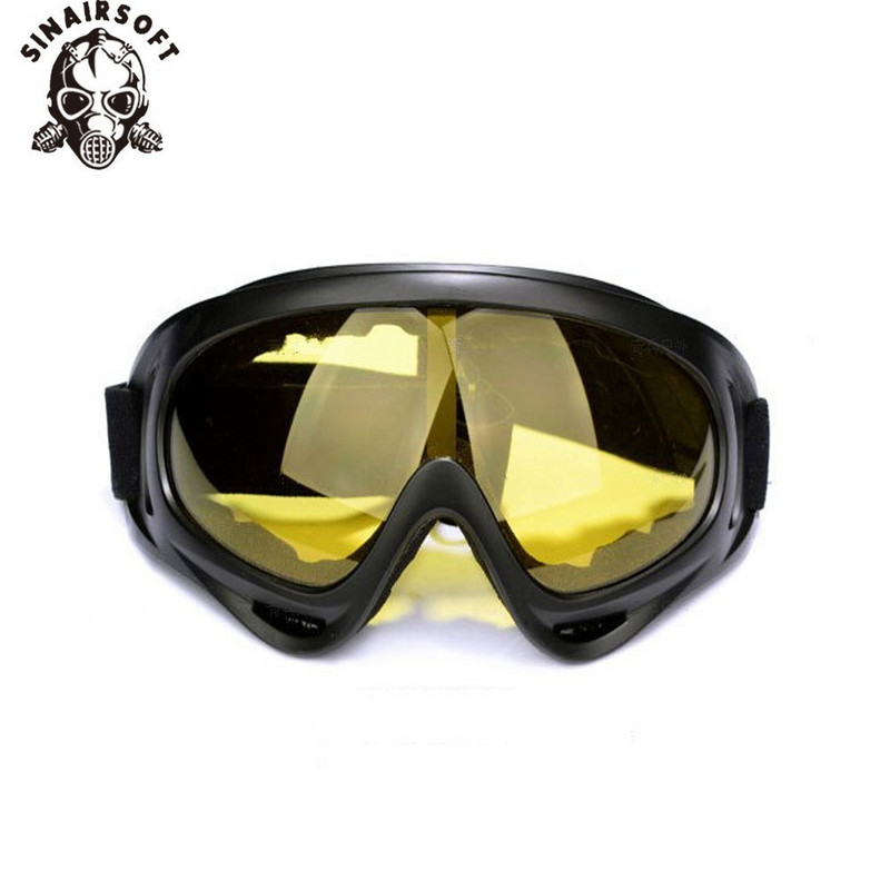 Desert Napszemüvegek Szemüvegek Taktikai szemüveg USMC Paintball Katonai Felszerelés Szemvédelem Airsoft X400 UV400 szemüvegekhez