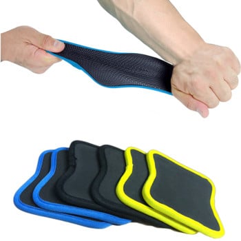 1 чифт неопренови подложки за захващане за вдигане на тежести Алтернативата на ръкавиците за тренировка във фитнеса Елиминирайте потните ръце Подложки за тренировки Мъже Жени