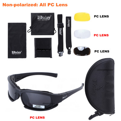 Polarized Tactical Military Goggles Στρατού Φωτοχρωμικά γυαλιά ηλίου Ανδρικά Σκοποβολή Γυαλιά πεζοπορίας κυνηγιού Γυαλιά Gafas