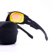Daisy C6 Ochelari polarizați CS Army Tactical Motocicletă Vânătoare Tragere Airsoft Ochelari militari antiglonț cu 4 lentile