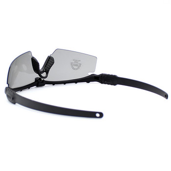 Военни армейски еърсофт очила за пейнтбол Мъжки спортни поляризирани тактически очила Комплект 4 лещи Туризъм Къмпинг UV400 Очила