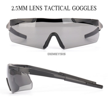 Армейски тактически слънчеви очила Лов на открито Стрелба Спортно оборудване за защита на очите Военни пейнтбол Wargame Очила Ловни очила