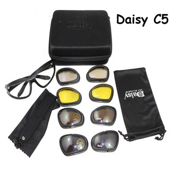 X7 / C5 Polarized Riding Glasses Hunting Shooting Airsoft Protective Glasses Tactical Outdoor Sports Ανδρικά γυαλιά ηλίου UV400