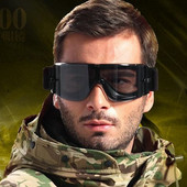 X800 Military Goggles 3 Lensses Tactical Army Sunglasses Paintball Airsoft Hunting Combat Tactical Hiking