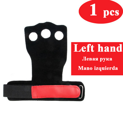 Δερμάτινες λαβές γυμναστικής άρσης βαρών προπόνηση γυμναστικής γάντια παλάμης προστασίας καρπού περιτύλιγμα γυμναστικής προπόνησης φουσκάλες χεριών