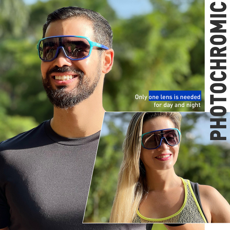 Fotohromas pārgājienu brilles āra riteņbraukšanai sporta saulesbrilles UV400 aizsargbrilles sievietēm saulesbrilles MTB makšķerēšanas slēpošanas brilles