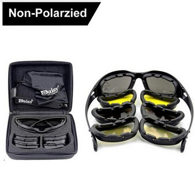 Tactical Daisy C5 Polarized Glasses Airsoft Paintball Shooting Military Goggles Outdoor Hiking Protective Army Ανδρικά γυαλιά ηλίου
