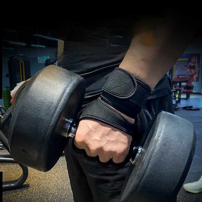 Γάντια γυμναστικής για γυναίκες Ανδρικά άρση βαρών Dumbell Fitness Sports Body Building Grips Γάντια προστασίας καρπού παλάμης