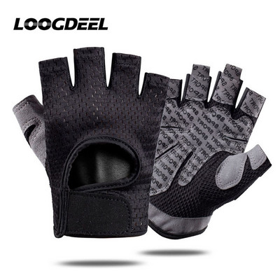 LOOGDEEL rukavice za teretanu Protuklizne rukavice za fitness dizanje utega Trening bodybuildinga Sportske vježbe Sportske rukavice za vježbanje za odrasle