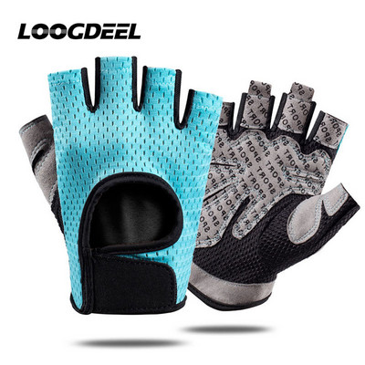 LOOGDEEL rukavice za teretanu Protuklizne rukavice za fitness dizanje utega Trening bodybuildinga Sportske vježbe Sportske rukavice za vježbanje za odrasle