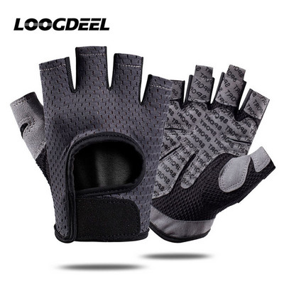 LOOGDEEL rukavice za teretanu Protuklizne rukavice za fitness dizanje utega Trening bodybuildinga Sportske vježbe Sportske rukavice za vježbanje za odrasle