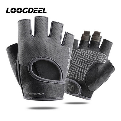 LOOGDEEL rukavice za teretanu Protuklizne rukavice za fitness dizanje utega Trening bodybuildinga Sportske vježbe Sportske rukavice za vježbanje za odrasle