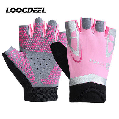 LOOGDEEL rukavice za teretanu Protuklizne rukavice za fitness dizanje utega Trening bodybuildinga Sportske vježbe Sportske rukavice za vježbanje za odrasle