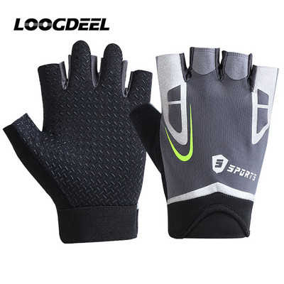 LOOGDEEL rukavice za teretanu Protuklizne rukavice za fitness dizanje utega Trening bodybuildinga Sportske vježbe Sportske rukavice za vježbanje za odrasle