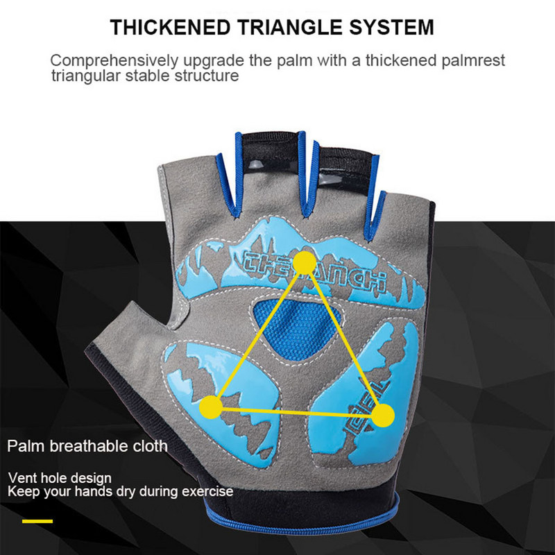LOOGDEEL rukavice za teretanu Protuklizne rukavice za fitness dizanje utega Trening bodybuildinga Sportske vježbe Sportske rukavice za vježbanje za odrasle