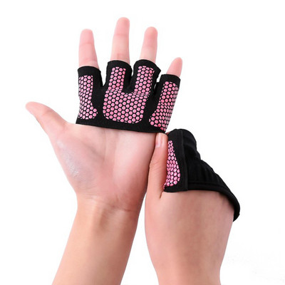 Gym Fitness Half Finger Gloves Ανδρικά Γυναικεία για Crossfit Workout Γάντια Power Weight Lifting Bodybuilding Hand Protector
