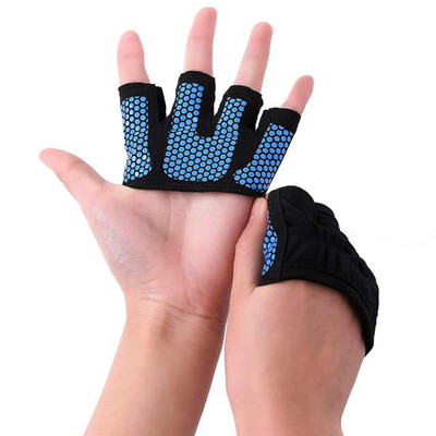 Gym Fitness Half Finger Gloves Ανδρικά Γυναικεία για Crossfit Workout Γάντια Power Weight Lifting Bodybuilding Hand Protector