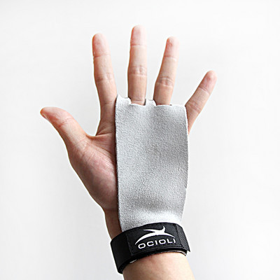 1 ζεύγος Hand Grip από συνθετικό δέρμα Crossfit Gymnastics Guard Protectors Palm Pull Up Horizontal Bar Weight Lifting Guantes Gym