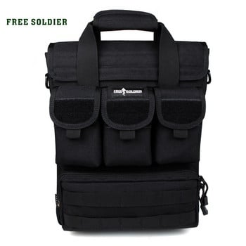 ΔΩΡΕΑΝ SOLDIER Outdoor Sports Ανδρικές τσάντες Tactical Handy CORDURA Υλικό YKK Τσάντες ώμου με φερμουάρ για πεζοπορία σε κάμπινγκ